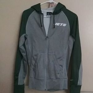 NFL Jets zip up hoodie